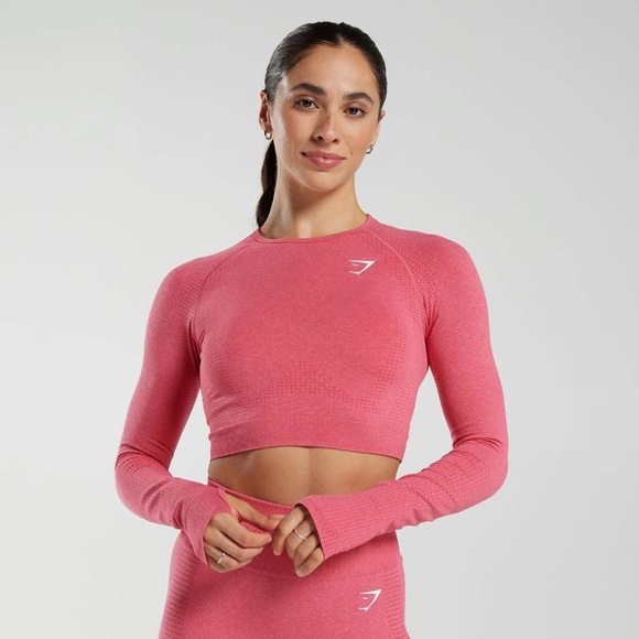 Gymshark longsleeve crop top small - Picture 1 of 5